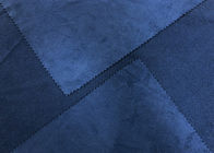 140GSM ผ้าหุ้มเบาะ Microsuede สำหรับอุปกรณ์เสริม Nordic Blue เป็นมิตรต่อสิ่งแวดล้อม
