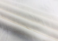 ผ้าหุ้มเบาะ Microsuede 290GSM สำหรับเฟอร์นิเจอร์ผ้าขนหนูสีขาวแฟชั่นสังเคราะห์
