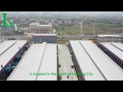 การแสดงโรงงานเทคโนโลยีผ้า Haining Lesun