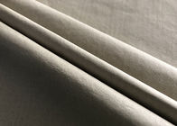 140GSM Microsuede ผ้าหุ้มเบาะ / ผ้าโพลีเอสเตอร์เคลือบสำหรับ Wallcloth สีงาช้าง