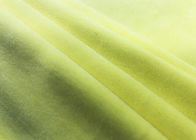 วิปริตถัก 300GSM ผ้ากำมะหยี่ยืดสีเหลืองอ่อนโพลีเอสเตอร์ 92%
