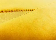 ผ้าของเล่นตุ๊กตา 210GSM / ผ้าตุ๊กตาโพลีเอสเตอร์ 100% สีเหลืองทอง