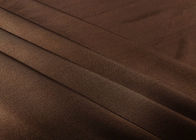 200GSM 85% โพลีเอสเตอร์ผ้าถักยืดหยุ่นสำหรับชุดชั้นในสีน้ำตาลที่สง่างาม